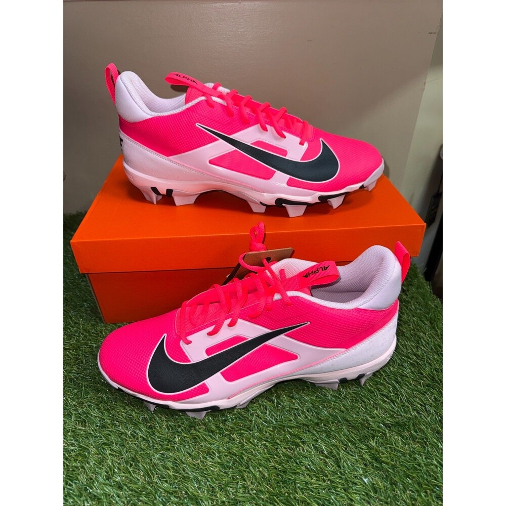 Size 11 Nike Alpha Menace 4 Shark NRG Football Cleats "Racer Pink" HJ4570-600